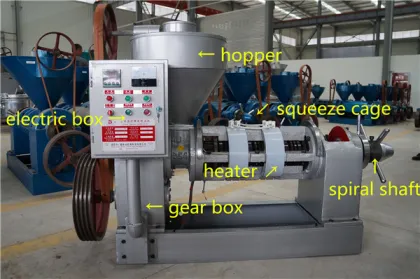 mini oil mill soybean oil processing machine
