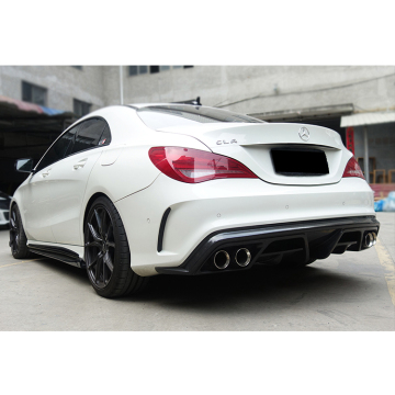 Carbon Fiber Rear Lip Spoiler for Mercedes-Benz CLA Class CLA45 AMG W117