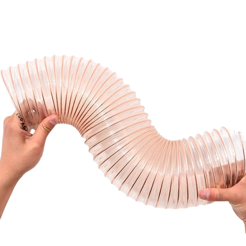 2 1/2 Inch PVC Suction Hose for Dust Collection in Woodworking Machines