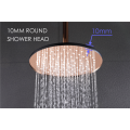 10mm Stainless Steel Round Shower Head