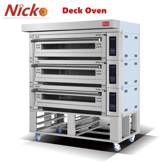 Commercial 3 Layers Baking Pizza Oven Bakery Equipment Price