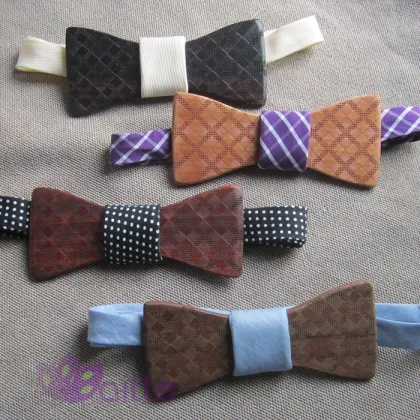 hottest fashion wooden bow ties