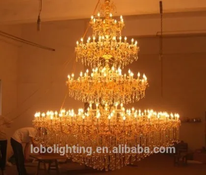 Big hotel lamps