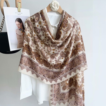 Winter Linen Long Sunscreen Scarf for Women - Dual Use Shawl for Air-Conditioned Rooms and Outdoors