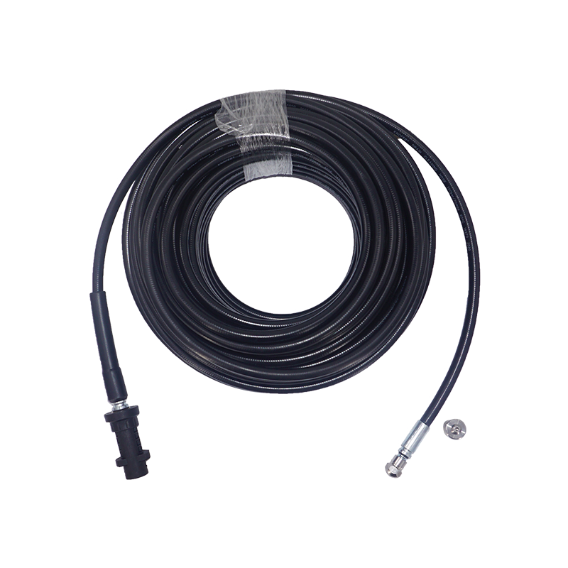 Tuyau de jet de jet d'égout pour rondelle de pression, 1/4 pouce x 20 pi, connexion rapide 1/4 de pouce, 4400 psi, tuyau de nettoyage de drain pour K2-K7