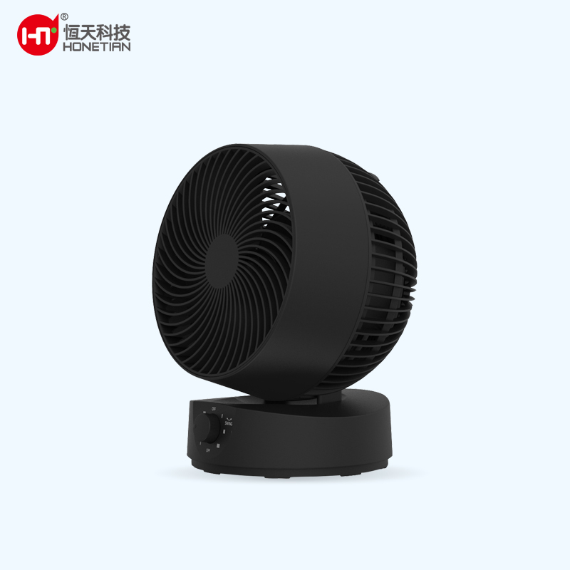 HONETIAN summer new mode 3 speeds auto oscillation knob control 8 inches AC circulator custom colors indoor plastics table fan