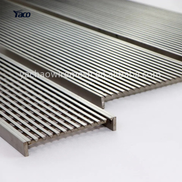Wedge Wire Grate Shower Linear Drain