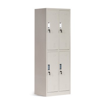 2 Tier Metal Lockers 4 Door