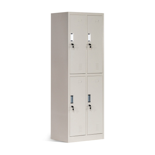 2 Tier Metal Lockers 4 Door