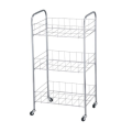 Large capacity metal storage cart