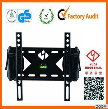LED/plasma glissade bracket tv wall mount crt tv bracket for 23-42" screen