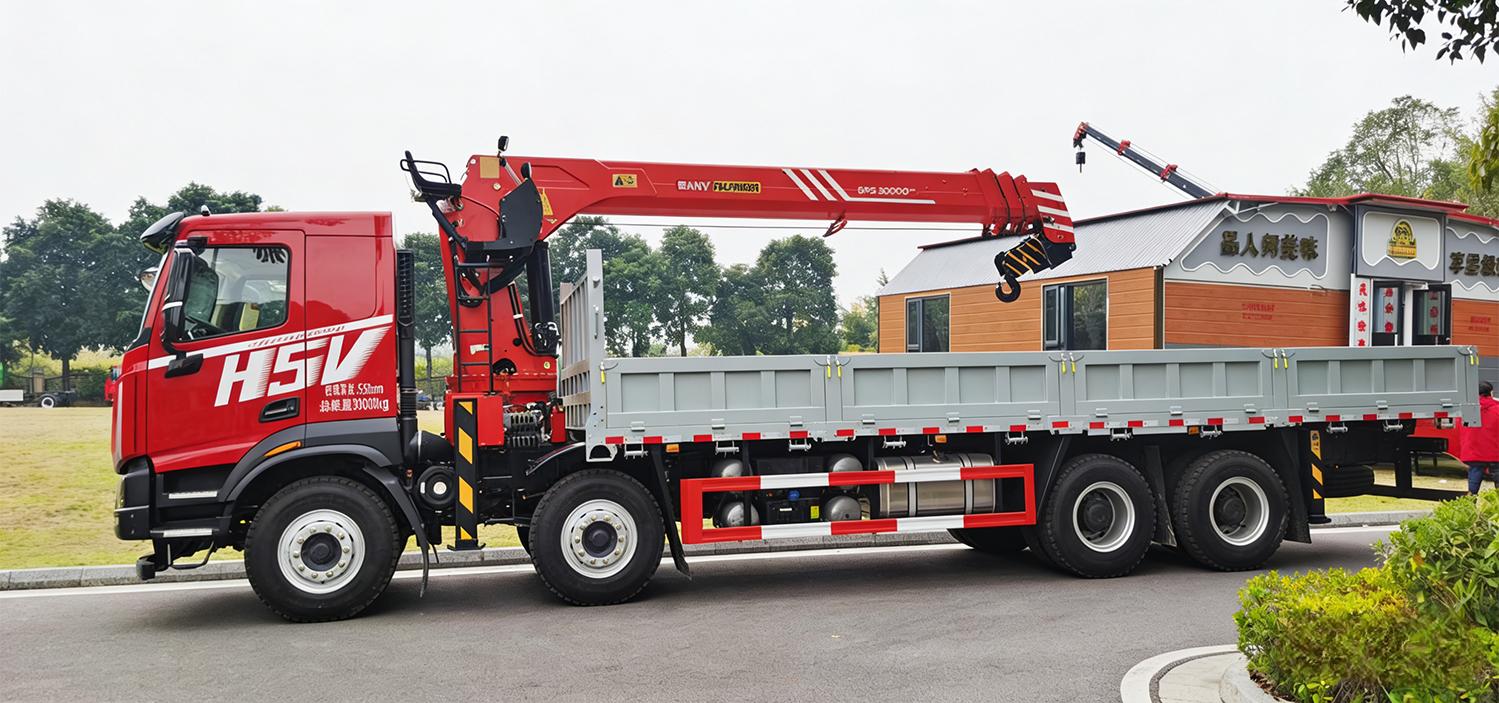 truck mounted telescopic crane