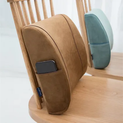 Chair Ergonomic Memory Foam Lumbar Back Support Pillow