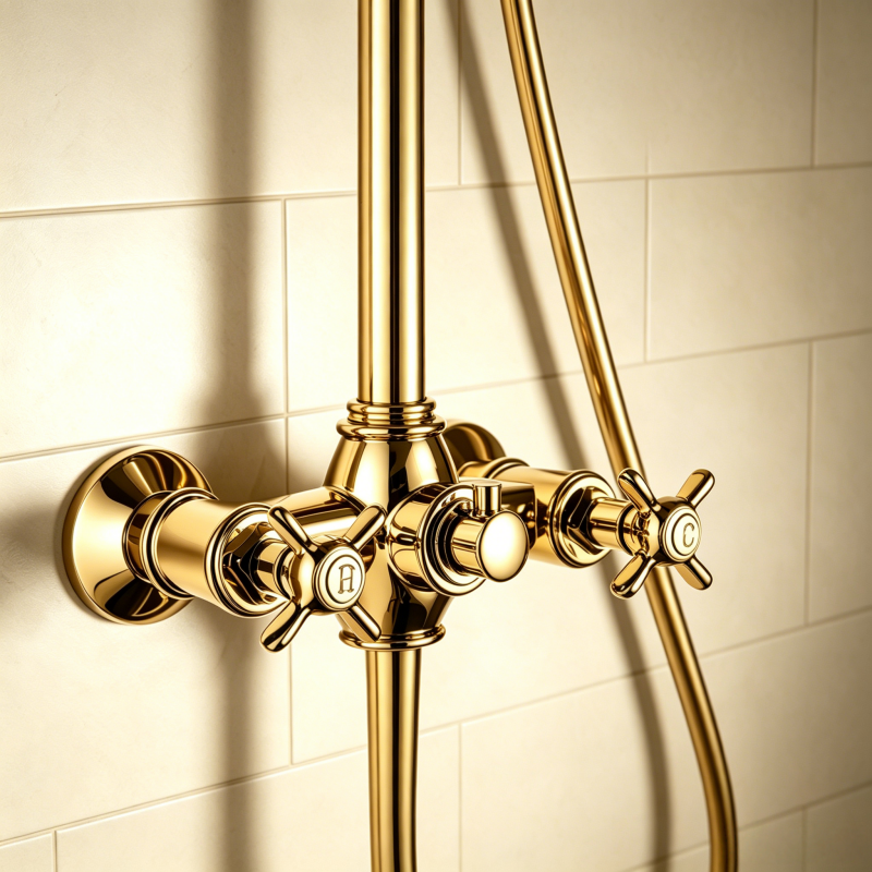 shower exposed plumbing
