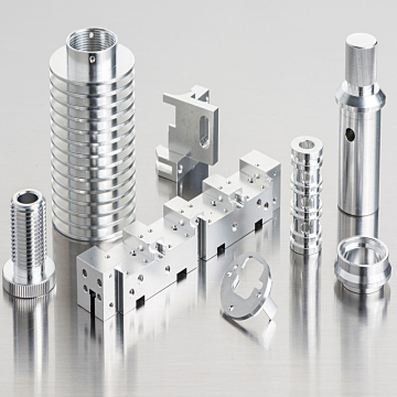 CNC turning aluminium structural parts