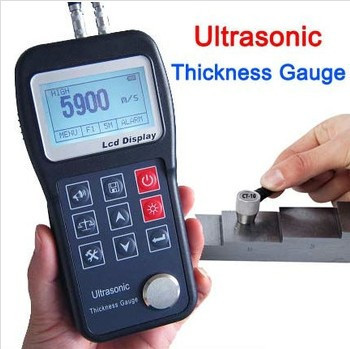 portable Digital thickness gauge with High-precision and Large Testing Range and LCD screen