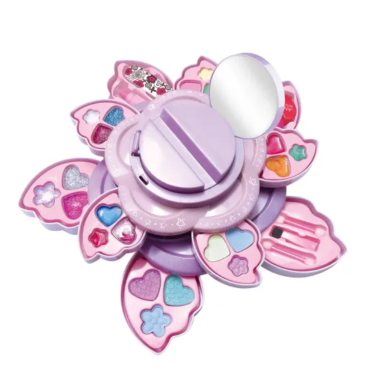 Girls' Pretend Play Makeup Kit Set: A Dazzling Toy Box for Kids