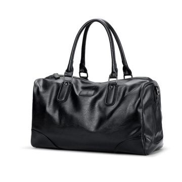 High Quality Foldable Leather Duffel Bag for Gym