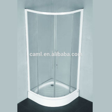 CAML 2015 Best selling aluminum profiles color acrylic shower room