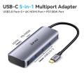 USB 3.0 2.0 Mehrere Ports HDMI RJ45 -Adapter