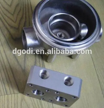 cnc milling aluminum spare parts of non woven bag making machine