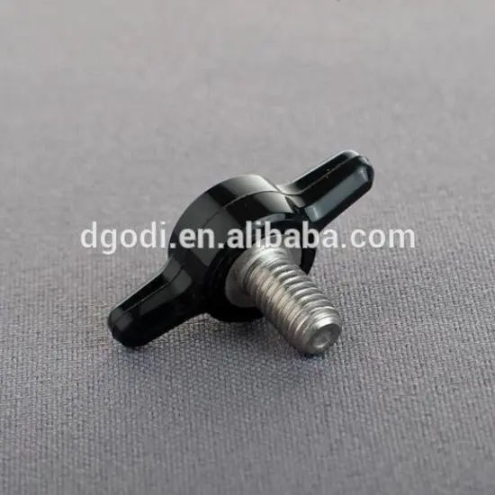 Plastic head thumb screw double sided screw with high quality