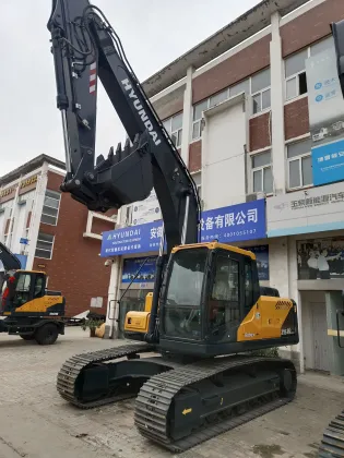 Hyundai R215 Crawl Excavator: New Hyundai Excavator Models
