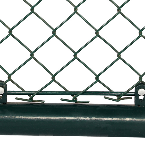 Factory directly galvanized PVC chain link fence