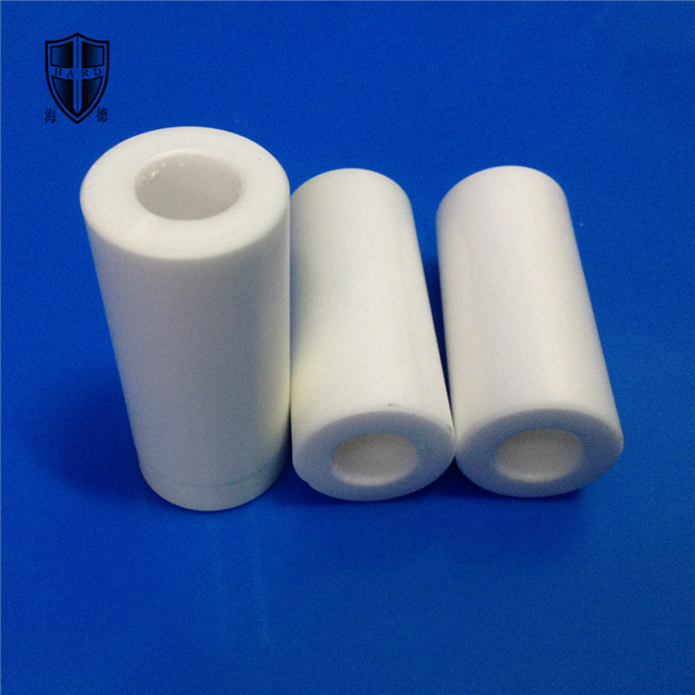 custom made Al2O3 alumine ceramic shaft sleeve tube