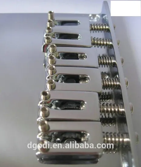 guitar kit of chrome plated steel guitar parts