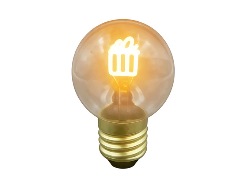 G80-2 Silent Glow Rechargeable Bulb