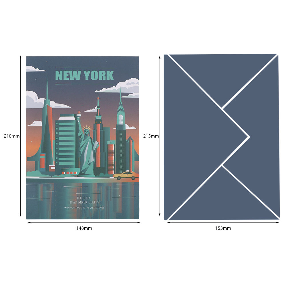 Architecture Pop Up Card