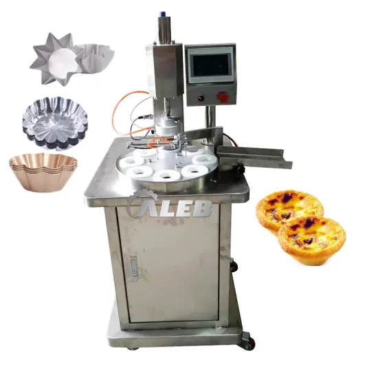 Automated Tartlet and Egg Tart Shell Pressing Machine: Streamlining Pastry Production