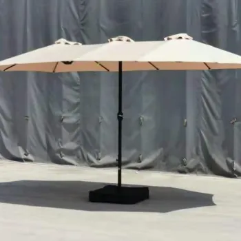 Aluminum Double Canopy Patio Umbrella and Sunshade Market: Outdoor Parachute Options