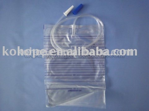 Disposable Urine Collection Bag With Measured Volume Meter