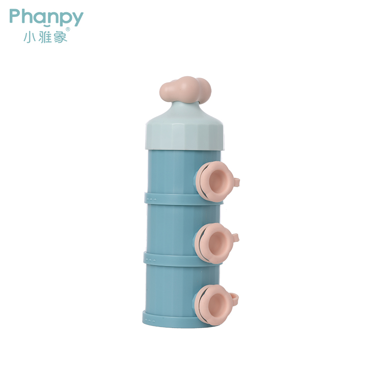 Cloud Shape Baby Milk Powder Container Dispenser-Blue