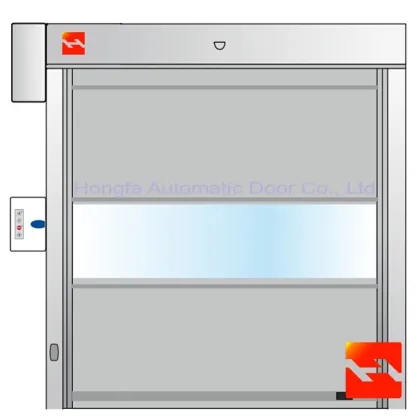 electric security rolling shutter doors