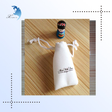 Customized printed jewelry velvet pouch bag