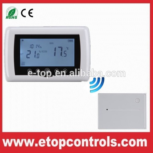 Touch Wireless Thermostat for Energy-Saving Heating