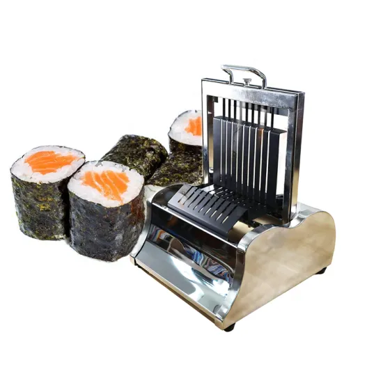 Hand Sushi Maker Tool Set and Sushi Roll Cutter Machine