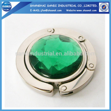 foldable metal hook for bag and promotion