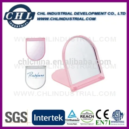 Simple design oval shape makeup mirror