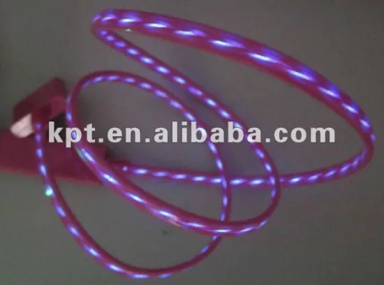 mobile neon usb chasing wire,neon usb cable