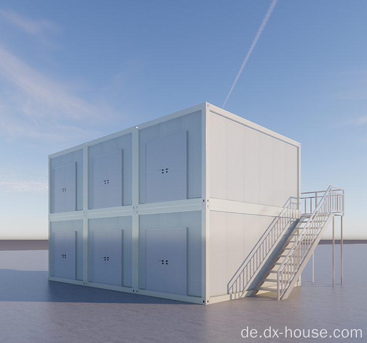 Das Containerhaus mit 3 Schlafzimmern ist sehr zum Leben geeignet