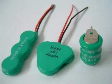 3.6v Rechargeable Battery Pack 40mah , Portable Dvd Player Battery