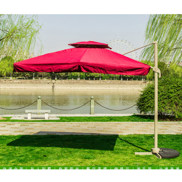 Garden Banana Umbrella with Stand