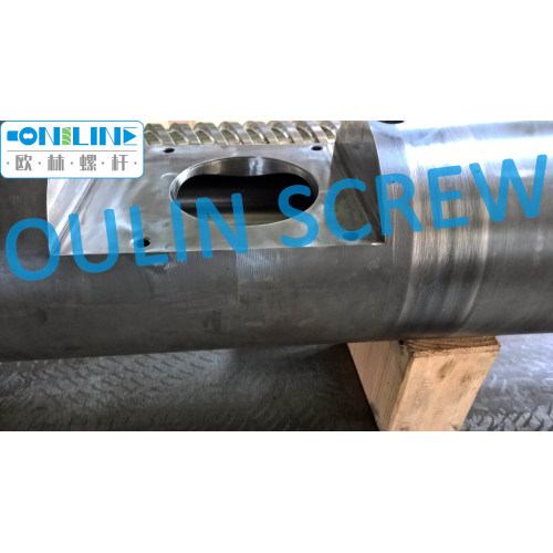 Battenfeld bi-metal 65-22V barril de parafuso paralelo duplo para extrusão de PVC