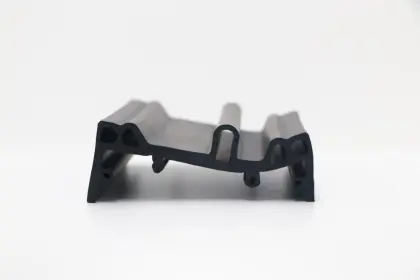 Transportation railway door and window rubber sealing strip