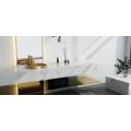 Meiao Round Gold Bathroom Countertop Basin