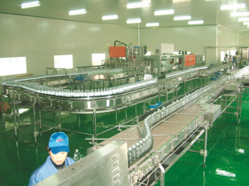 Sala limpia para llenado de alimentos